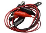 DFRobot Double Alligator Clip to USB Male Cable Pack