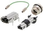 Molex ตัวเชื่อมต่อและชุดสายเคเบิลอีเทอร์เน็ตคู่เดี่ยว