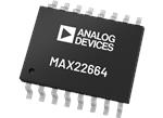 Analog Devices Inc. อุปกรณ์แยกสัญญาณไฟฟ้ากัลวานิกแบบดิจิทัลหกแชนเนล MAX22664/5
