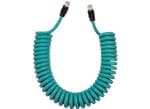 Cinch Connectivity Solutions RJ45 Coiled Ethernet Cable Assemblies