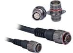 ODU AMC® Series T Square Flange Connectors