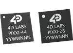 4D Systems ตัวควบคุมกราฟิก PIXXI-28 และ PIXXI-44