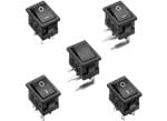 C&K Switches สวิตช์แบบโยกกําลังไฟฟ้า DP