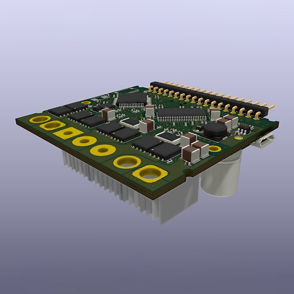 3D model of Brushless DC (BLDC) Motor Controller