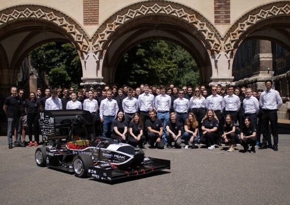 Car and team