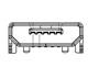 Adam Tech MCR-B-S-RA-SMT-CS14-T/R