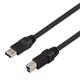 L-Com CAU3HFAB-BLK-05M