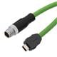 L-Com TRGIX619PU-GRN-3F