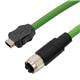 L-Com TRGIX623PU-GRN-10F