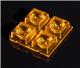 Ledil C19174_AMBER-2X2-5050-S