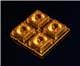 Ledil C19178_AMBER-2X2-M
