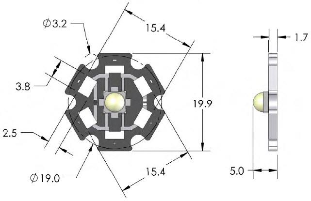 ams OSRAM LZ1 LEDs
