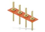 Mill-Max 3169 Double Tail Header Pins on Kapton Tape