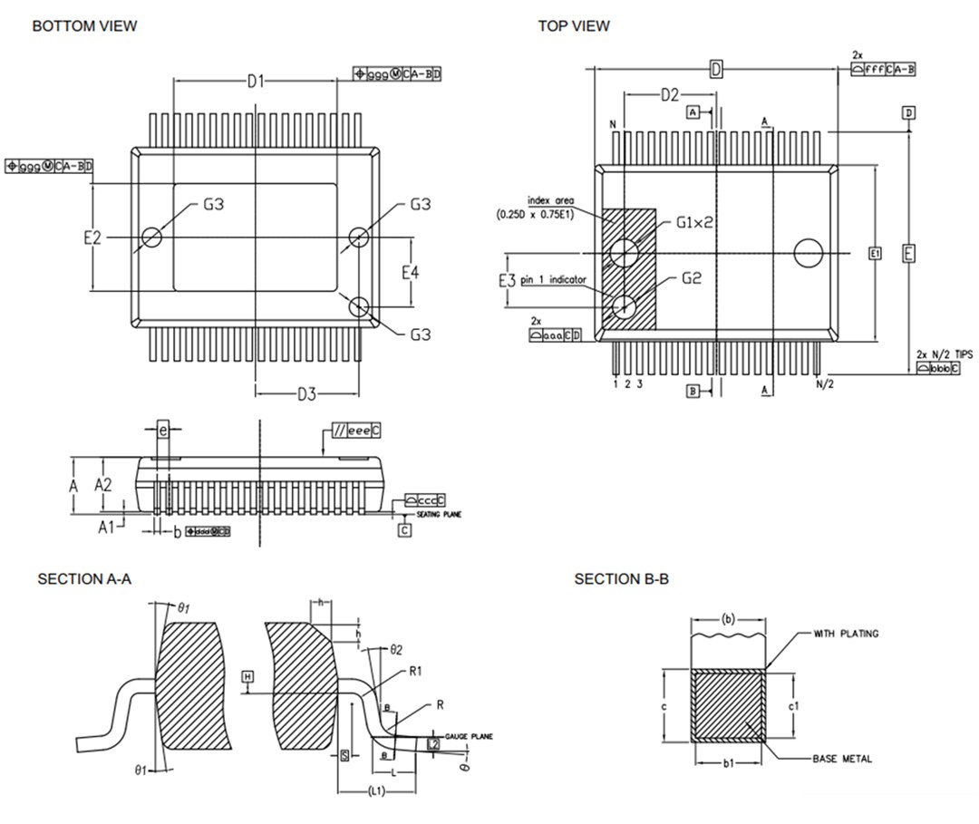 STMicroelectronics VNHD7008AY H-bridge Motor Driver