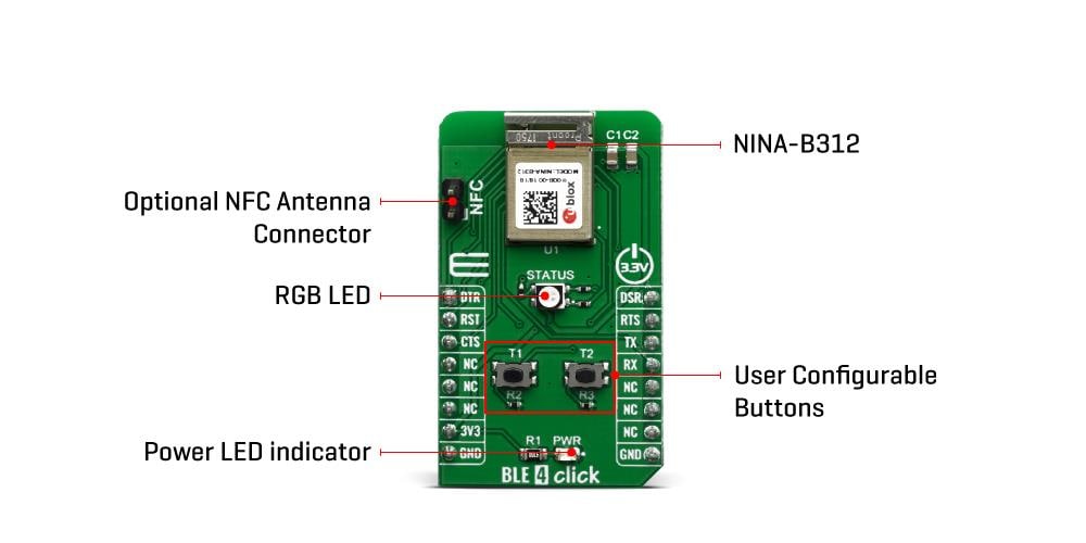 Mikroe BLE 4 Click