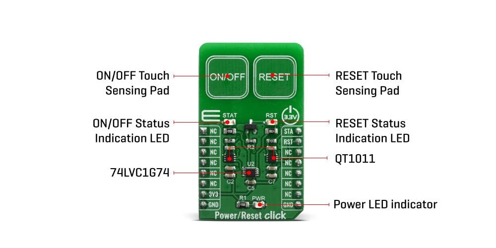 Mikroe Power/Reset Click