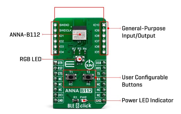 Mikroe BLE 8 Module