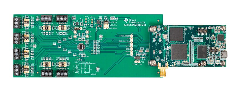 Location Circuit - Texas Instruments ADS131M08EVM Evaluation Module