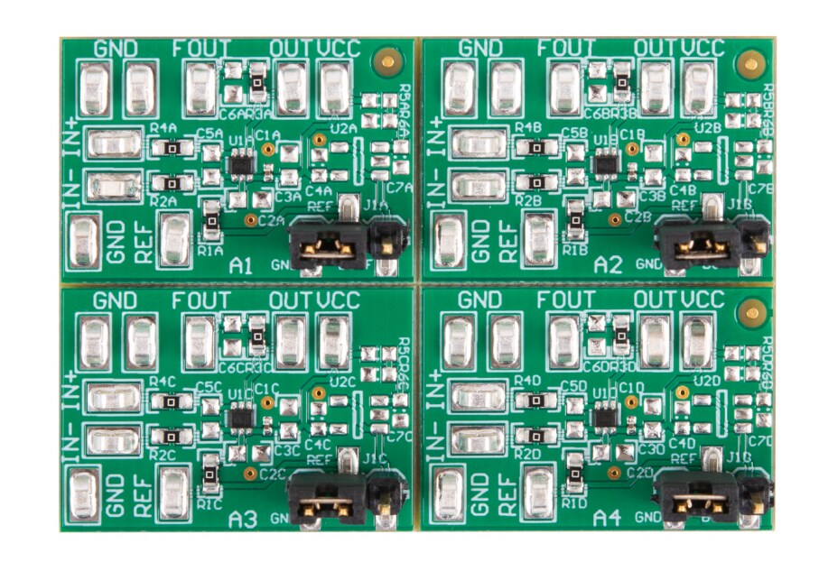 Location Circuit - Texas Instruments INA185EVM Evaluation Module