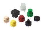 C&K Switches D6 SPST Momentary Key Switches