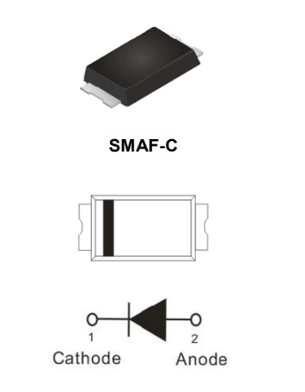 PANJIT SB32AFC to SB36AFC Schottky Barrier Rectifiers