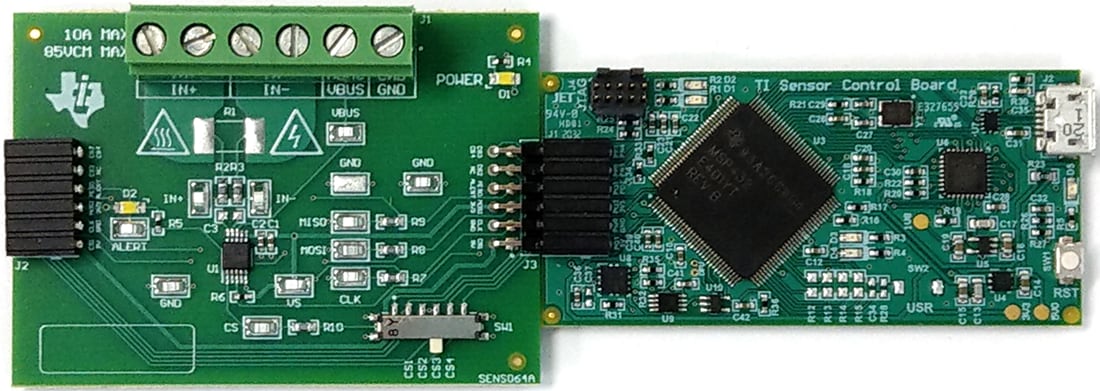 Mechanical Drawing - Texas Instruments INA2xxEVM Power Monitor Evaluation Modules
