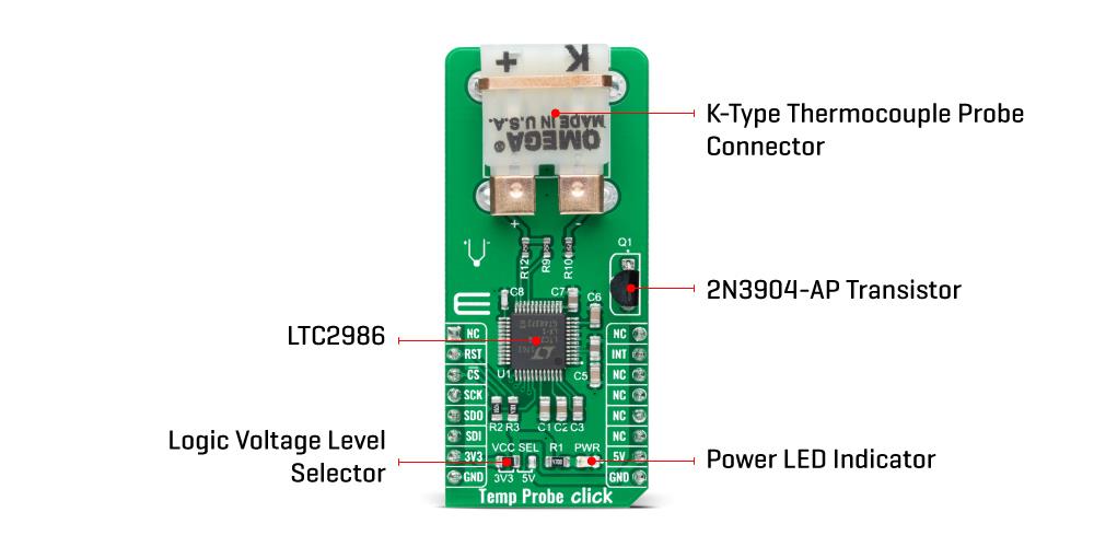 Mikroe Temp Probe Click