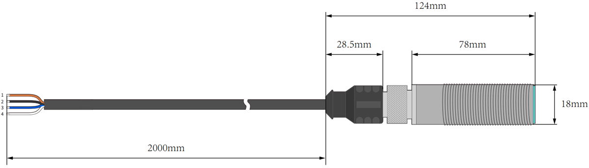 DFRobot URM14-RS485 Precision Ultrasonic Sensor (200KHz)
