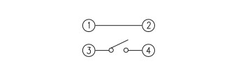 Schematic - Diptronics 1188 Series Tactile Switches