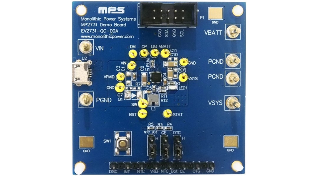 Monolithic Power Systems (MPS) EVKT-MP2731 Evaluation Kit