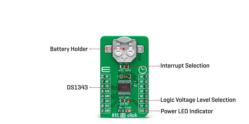 Mikroe RTC 12 Click