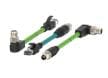 ชุดสายไฟ X-Code ขนาด M12 และชุดสายไฟ X-Code ขนาด M12 ไปยังหัวต่อ RJ45