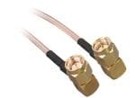 TE Connectivity / Linx Technologies CSE-SGMR SMA RA Plug to SMA RA Plug Cable Assembly