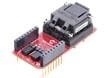 3-Lead Contact mikroBUS™ Socket Board