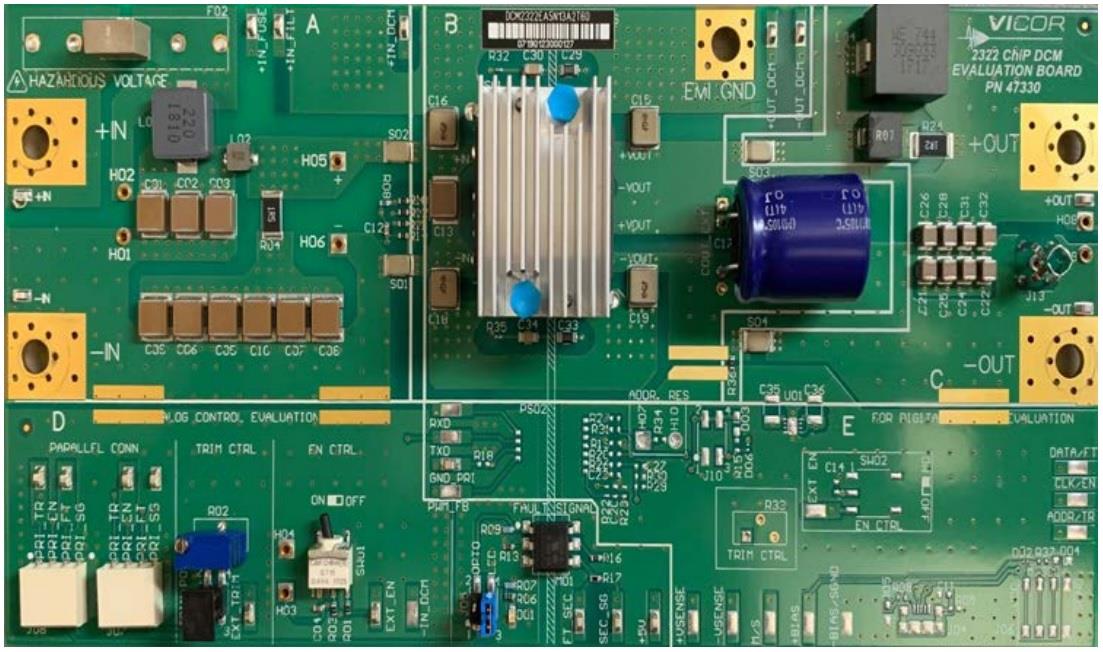 Vicor DCM2322 Evaluation Boards