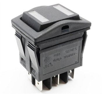 Chart - E-Switch RB5 Rocker Switches