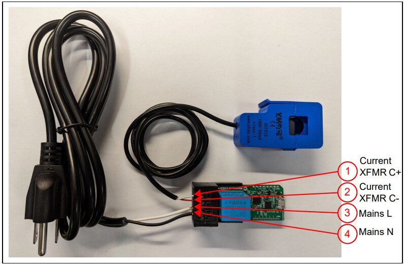 Microchip Technology MCP39F511A CT Power Meter