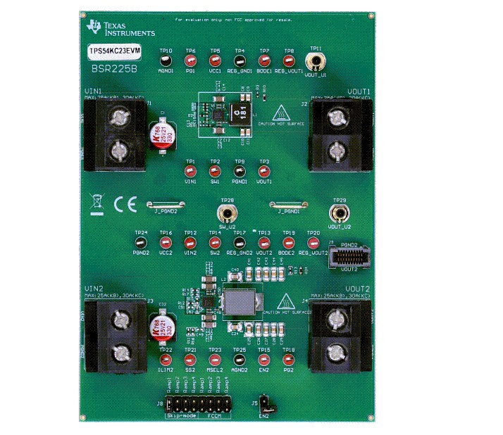 Texas Instruments TPS54KC23EVM Evaluation Module
