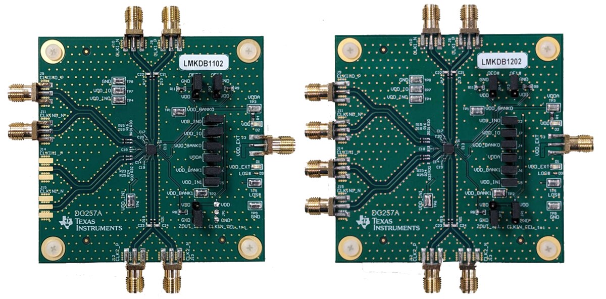 Texas Instruments LMKDB1x02EVM Evaluation Modules