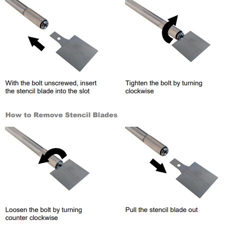 Infographic - Chip Quik Stainless Steel Solder Paste Squeegee Pen Kit