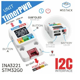 M5Stack U189 TimerPWR Unit