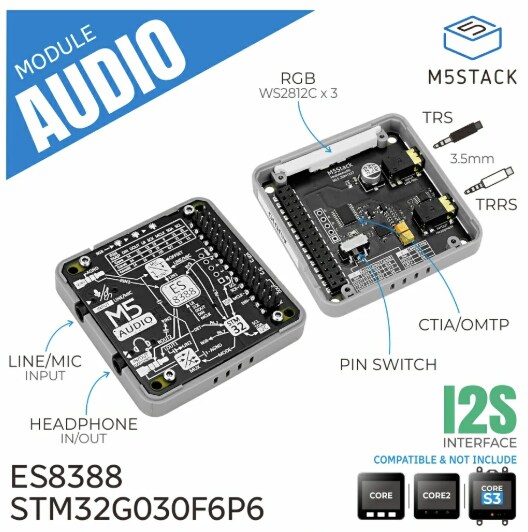 M5Stack M144 Module Audio