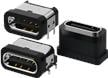 USB4736 6-Pin Vertical IP67 USB Type-C® Connector