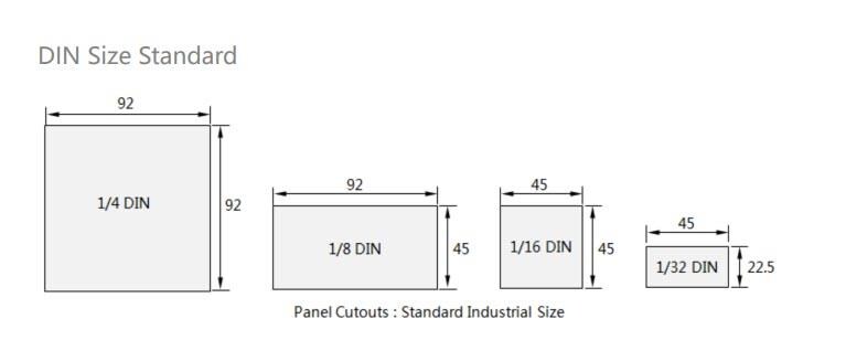 Chart - M5Stack DinMeter v1.1 DIN Digital Meters