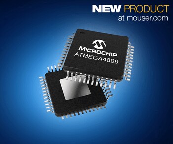 Now at Mouser: Microchip's ATmega4809 8-bit MCU for Command and Control Applications